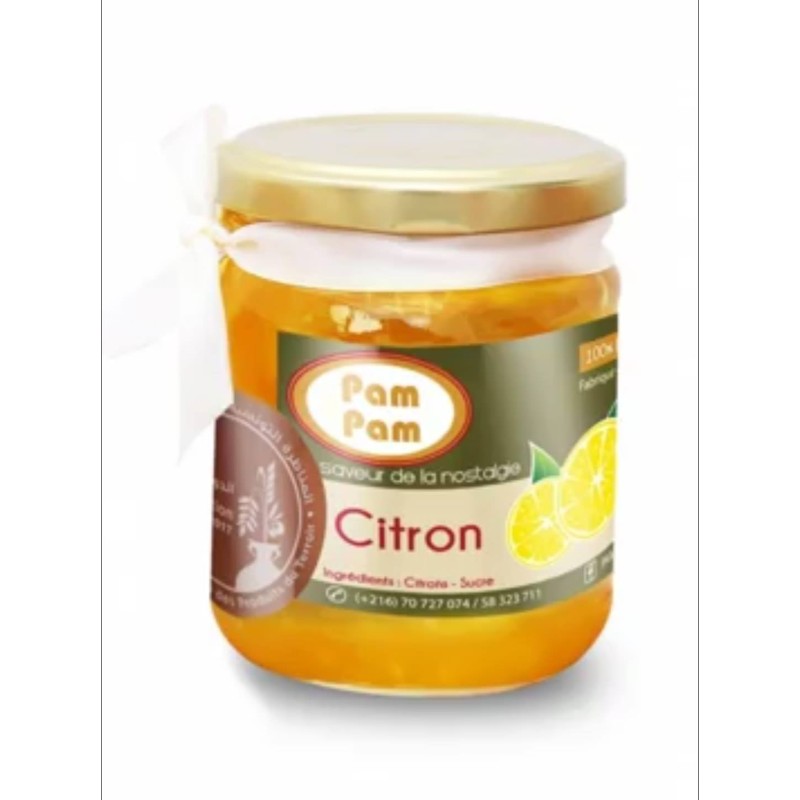 Confiture Citron PAM PAM