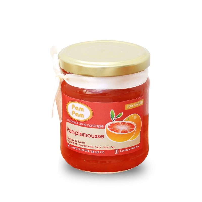 Confiture Pamplemousse PAM PAM